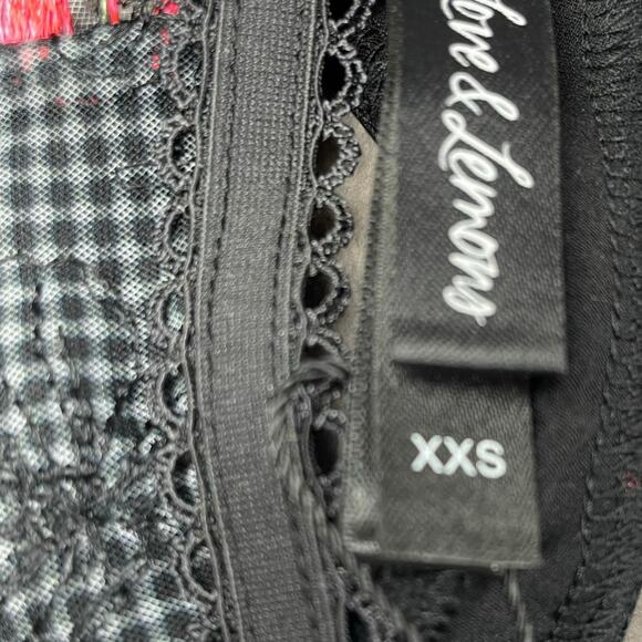 NWT- For Love & Lemons  Petunia Checked Thong - Picture 4 of 4